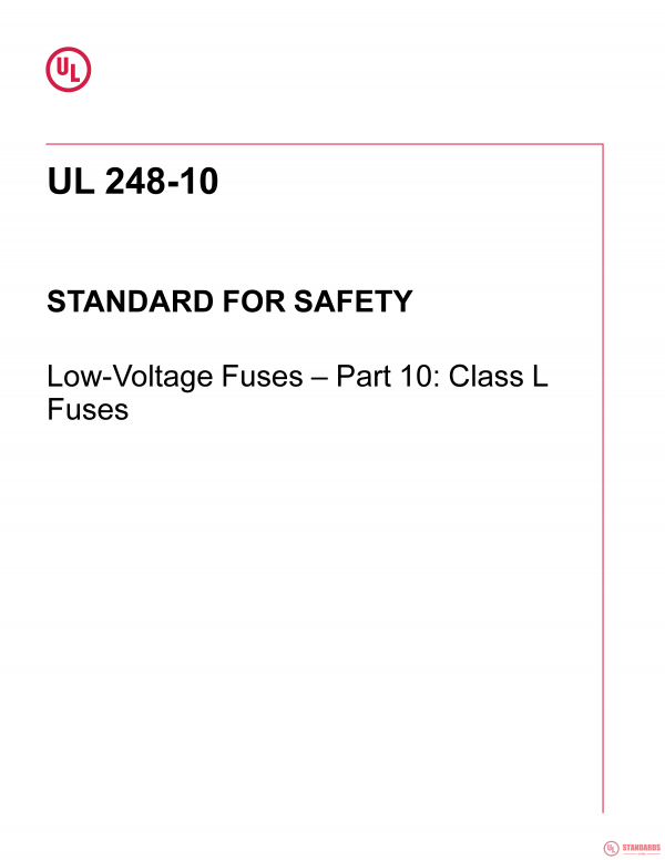 UL 248-10 PDF UL 248-10 PDF